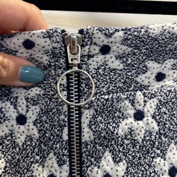 Maeve by Anthropologie Speckled Flower Zip Up Pencil Skirt Size Extra Large - Picture 6 of 11